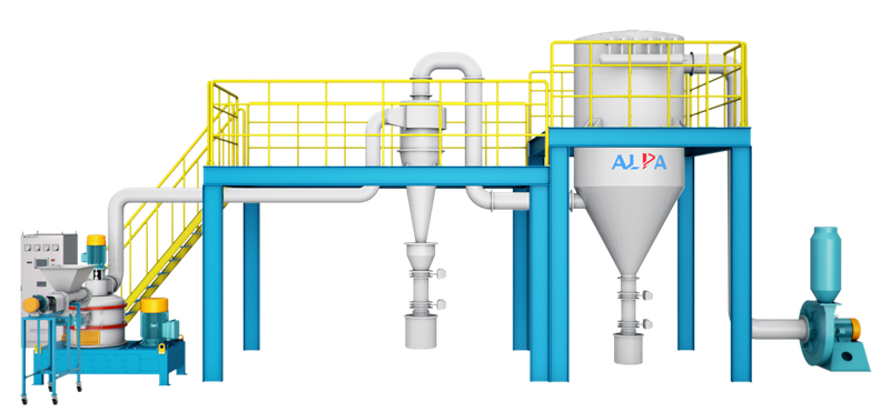 CSM-V機(jī)械粉碎機(jī)布置圖